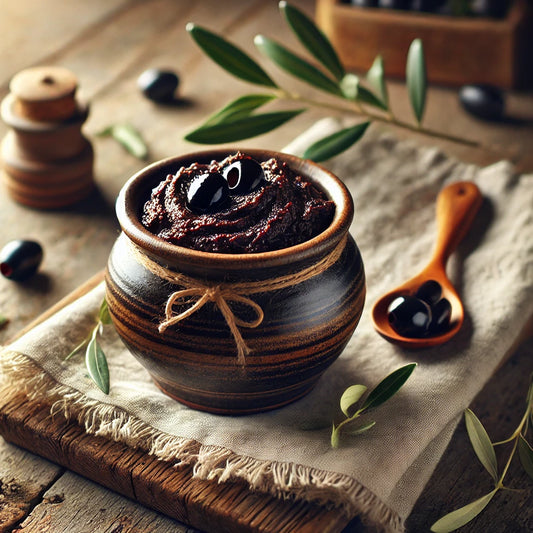 Zwarte olijf tapenade